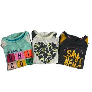 3 Cat & Jack long Sleeve T’s